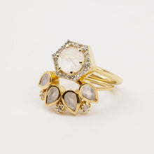 Load image into Gallery viewer, HexaMoonOrizon Ring Set
