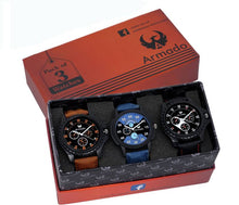 Load image into Gallery viewer, Triple Watches Combo - For Men
